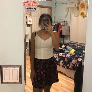 Floral skirt